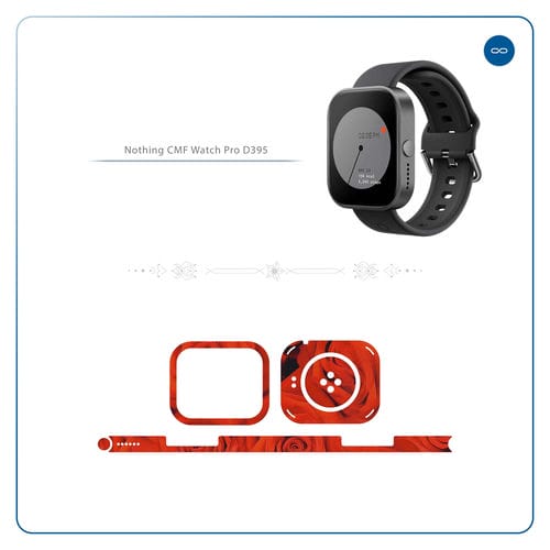 Nothing_CMF Watch Pro D395_Red_Flower_2